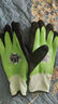 星宇园艺手套1双M码黄色花艺花园种花月季防刺赶海防水挖沙防割伤手套 实拍图