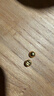 赛菲尔黄金小金豆足金999.9投资金攒金收藏存钱 单颗 约1.0克 实拍图