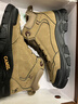 骆驼（CAMEL）工装马丁靴城市户外中帮登山厚底徒步鞋 G14W342614 卡其 40  实拍图