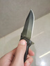 煌利（HUANGLI）德国户外装备求生刀具小刀防身折叠刀多功能随身便携野外瑞士折刀 （升级款）猎豹黑色尖头 实拍图