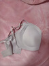 ubras【虞书欣同款】夹心软支撑本命年小胸聚拢女无痕内衣无钢圈文胸罩 【背勾款】兰花烟色 M 75A/75B 实拍图
