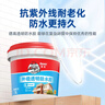 德高外墙透明防水胶补漏裂缝渗水王防渗透窗台隐形防水涂料 5L 实拍图