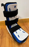 冠爱（GUANAI）医用踝关节固定支具脚踝扭伤护具跖骨脚背小腿胫腓骨折石膏鞋足托 高款护盖款+小腿固定（右脚） L码（40-44码） 实拍图