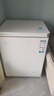 海尔（Haier）142L单温冰柜小型家用小冰柜商用减霜一级能效冷藏冷冻转换深冷冷柜小冰箱BC/BD-142GHW9D国家补贴 实拍图