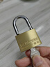 梅花（BLOSSOM）通开铜挂锁074-1 互开锁 一把钥匙开多把锁机箱电表箱柜门锁35mm 实拍图