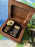 初心木质音乐盒八音盒情人节礼物送女生儿童生日礼物新年天空之城 胡桃木带镜子带礼盒款-天空之城 实拍图