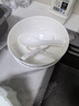 京东京造 餐具套装 乔迁之喜陶瓷家用陶瓷汤碗 纯白骨瓷 面碗6英寸*2 实拍图