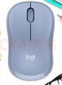 罗技（Logitech）M221 轻音鼠标 无线鼠标 办公鼠标 对称鼠标 带无线微型接收器 雾霭蓝 实拍图