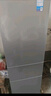 美的（Midea）220L三门冰箱灰色租房家用客厅宿舍小型冰箱三开门三温低耗省电低音运行BCD-220TM 实拍图