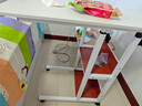 修乐电脑桌懒人床边桌台式家用简约书桌宿舍简易床上小桌子可移动升降 【可升降】暖白色80cm 实拍图