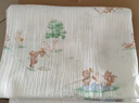 全棉时代婴儿包巾防惊跳纯棉宝宝产房四季款包单盖毯120*120cm森林运动会 实拍图