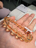 石玥珠宝精品天然黄水晶手链本命年转运珠手串男女士款礼物 水晶玛瑙8-9mm 实拍图