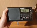熊猫（PANDA）T-02 全波段收音机老人插卡TF卡便携老式可充电广播车载备用半导体 黑色 实拍图