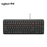 罗技（Logitech）K106 键盘 有线键盘 办公键盘 紧凑型 黑色 实拍图