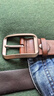 JEEP SPIRIT吉普皮带男士头层牛皮裤带时尚针扣中青年送男友老公情人节礼物 实拍图