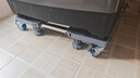七角板洗衣机底座架可移动全自动滚筒防滑防震万向轮增高支架 适配海尔美的西门子加强双管8脚4双轮底座 实拍图