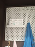宜家（IKEA）SKADIS斯考迪斯洞洞板墙壁厨房置物架搁板壁挂挂钩架家用学生宿舍 钉板白色76x56cm 实拍图
