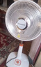 长虹（CHANGHONG）取暖器/小太阳/电暖器/电暖气/取暖电器/电热扇/电暖炉小型/烤火炉/快热炉 速热可摇头 台立两用【俯仰调节+网罩360mm】 1 实拍图