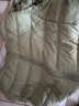 鸭鸭（YAYA）佟丽娅同款轻薄羽绒服女新款秋冬季休闲短款连帽轻便韩版排骨外套 抹茶绿色 XL 实拍图