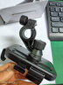 新款电动车摩托车后视镜手机支架户外骑行防震自行车导航支架工厂 车把款+防抖机械卡扣 通用款 实拍图