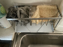 美厨（MAXCOOK）厨房置物架 304不锈钢台面收纳架 抹布架沥水架水槽架MCZW6716 实拍图