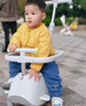 babycare双子滑板车儿童滑板车1-3-8岁多功能宝宝可坐遛娃神器礼物 星屑灰 实拍图