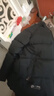 石墨烯棉服男士棉衣加厚保暖冬季休闲大码防风外套面包服带帽子 2858黑色 5XL【体重180-200斤】 实拍图