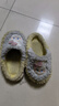 冬季儿童棉拖鞋男女童保暖防滑加绒亲子包跟中小童宝宝毛毛棉拖鞋 升级版天蓝兔子拖鞋 12 40/41码（适合39/40脚穿） 实拍图