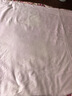 富安娜床上四件套纯棉60s长绒棉贡缎床品 单双人纯色床单被套 1.8米床淡粉 实拍图