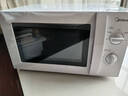 美的（Midea）【给老家送年货东哥同款】快捷微波炉 家用小型 360°转盘加热 旋钮操控 易洁内胆（M1-L213B） 实拍图