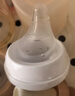 爱宝熊适用于贝亲偏心含衔奶嘴仿真母乳超软双排气歪嘴奶瓶防胀气设计 实拍图
