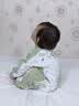 威尔贝鲁【桑蚕丝】睡袋1-3岁婴儿童宝宝前6后4亲肤透气睡衣春夏森林绿M 实拍图