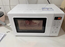 美的（Midea）变频小清新微波炉 液晶屏幕 磨砂面板 小型20L家用 匠心工艺（PM2002） 实拍图