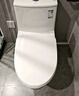 九牧（JOMOO）11357-2-1/41K-1直冲抗菌马桶坐便器一级水效大管径大冲力 实拍图
