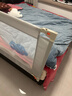 M-CASTLE床围栏婴儿童床上挡板宝宝床边防摔床护栏三面拼接防夹防掉床围挡 银河灰 单面装 2.0米 实拍图