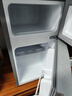 志高（CHIGO）小冰箱迷你小型家用冷藏冷冻两用宿舍出租房用双门办公室电冰箱节能省电 【店长推荐】48L银色【三天约一度电】 实拍图