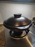 京东京造 砂锅  煲汤锅燃气灶专用家用干锅砂锅煲炖汤砂锅  浓香焖烧煲3L 实拍图