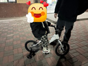 KinderKraftkk儿童自行车4-6-12岁学生单车青少年男女孩新年礼物14寸银 实拍图