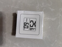 迷你温湿度计室内高精准度电子温度计简约版其他护理电器 【白色款】1个装 实拍图