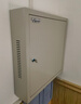 萤石海康机柜2U网络机柜壁挂式小墙柜4U挂墙3U交换机柜监控弱电箱定制2U，350高，灰白色，普通型0.7厚 实拍图