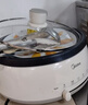 美的（Midea）电火锅 火锅专用锅3-4人 电锅一体家用多功能锅 一锅多用宿舍电煮锅 电热锅分体可拆 4L 【热销| 可拆洗锅身】 28P151 实拍图