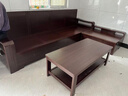 墨宸沙发 紫金檀木实木沙发新中式客厅大小户型冬夏两用转角储物家具 四人位+贵妃+长茶几+电视柜 实拍图
