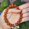 石玥珠宝精品9-10mm凉山南红玛瑙手串本命年转运珠手链男女士款礼物 实拍图