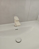 万和（Vanward）面盆水龙头冷热双控奶白不锈钢浴室卫生间龙头洗脸洗手盆台盆龙头 实拍图