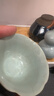东道 汝窑茶杯陶瓷功夫茶具开片可养汝瓷主人杯 2025款(天青) 实拍图