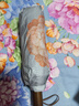 蕉下（beneunder）防紫外线遮阳伞三折双层黑胶晴雨伞防晒伞BM664花椿 实拍图