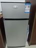 三菱小冰箱迷你小型家用冷藏冷冻宿舍出租房双门办公室电冰箱一级能效 59L银色【三天约一度电】 实拍图