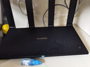 华为路由AX6 new 黑色  Wi-Fi6+ 7200Mbps 千兆路由器 家用高速全屋覆盖大户型 wifi穿墙王 实拍图