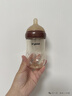 世喜奶瓶新生儿3-6个月以上防胀气婴儿硅胶仿母乳断奶奶嘴防摔240ml 实拍图