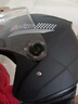 安迪亚新国标电动车头盔3c认证男女士四季通用骑行半盔双镜片带可拆围脖冬天冬季保暖电瓶车踏板车安全帽 【黑色】双镜片（不含围脖） 实拍图